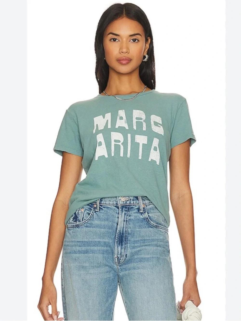 MOTHER The Lil Goodie Goodie Tee in Margarita